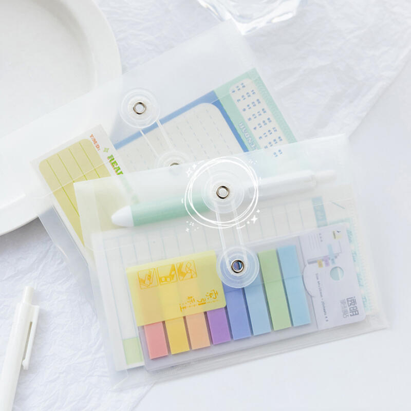 [Artfield] Simple Transparent PP Waterproof Pouch A6 (Choose 1 of 2)