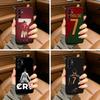 C-R-7 R-Ronaldo Carcasă Telefon Neagră din Silicon Moale pentru Samsung Ultra S25, S24, S21, S22, S23, S30, Plus, FE, Lite