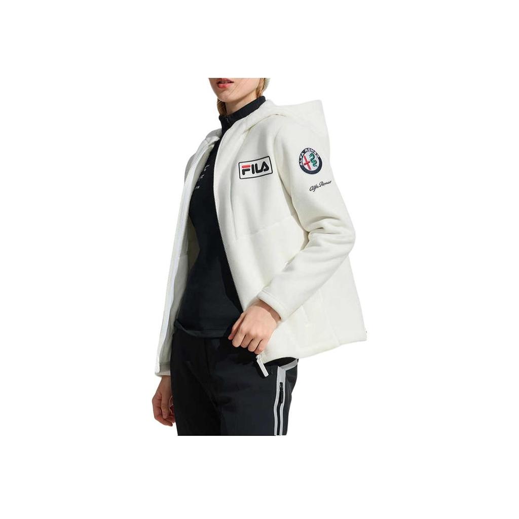 New FILA Jackets Women's White Jade A11W446502FWT