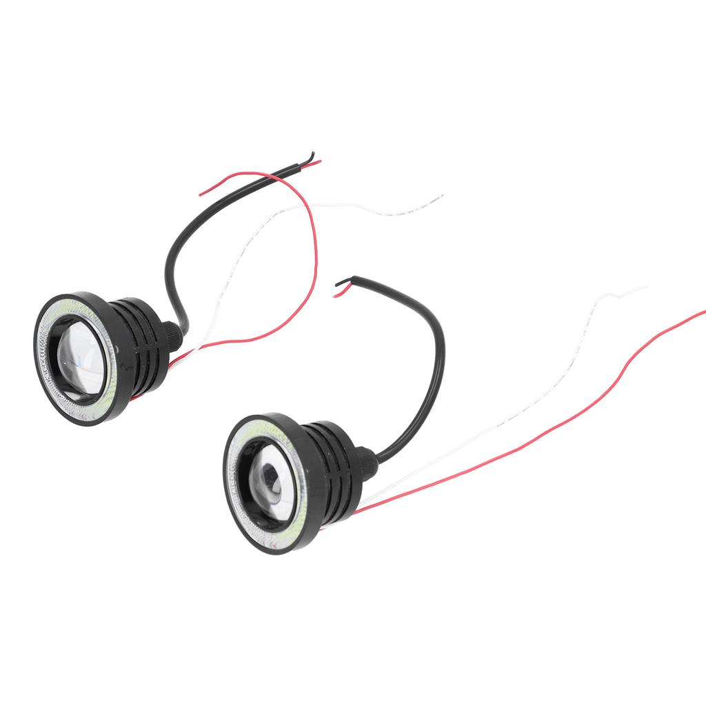 30W 2,5in Nebelscheinwerfer vorne IP65 Wasserdicht 1200LM LED Universell Weißes Licht Äußerer Ring 12V