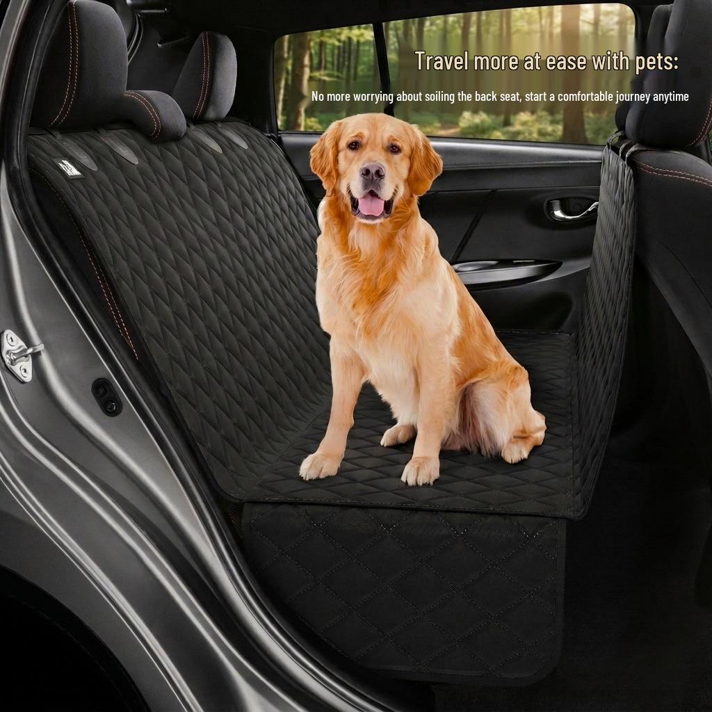 Soft, Breathable, Tear-Resistant Pet Car Seat Mat - Universal Fit, Prevents Shedding