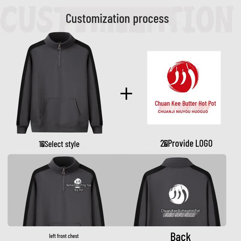 Unisex Long-Sleeve Heavyweight Fleece Hoodie 2XL