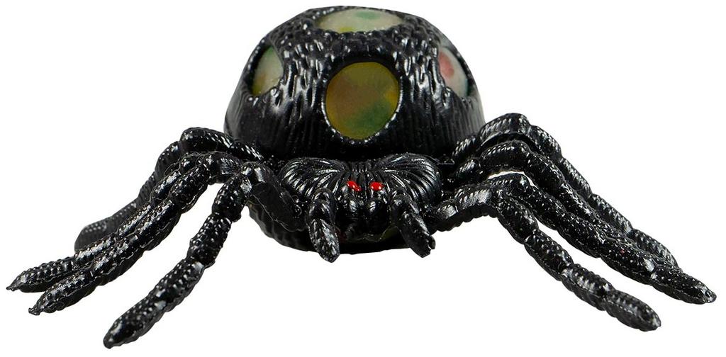Antystresowy Pająk Gniotek Zabawka Kulki Halloween
