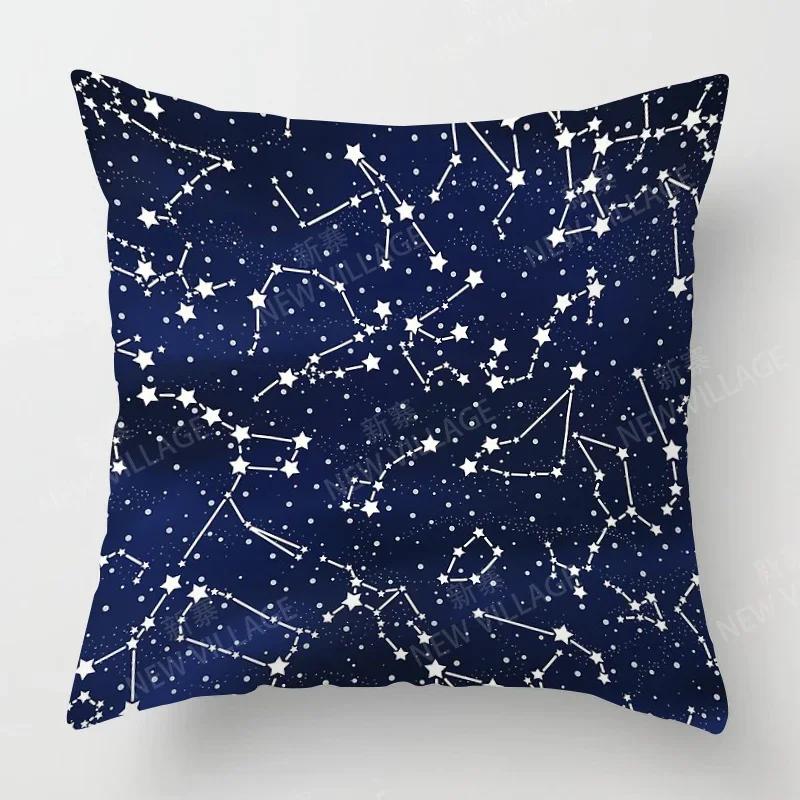 Nordic Fall Home Decor Autumn Throw Pillow Case Sofa Cushion Cover Modern 45x45cm 45*45 50x50 60x60cm 40*40 40x40 Geometry 60*60