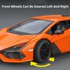 1/24 Lamborghini Revuelto Sports Car Toy Model Alloy Die Cast Four Wheel Suspension All Car Doors Can Be Opened Vehicle Models Collect Gifts