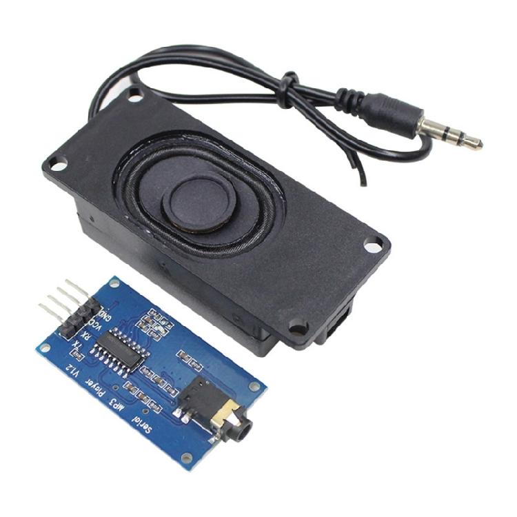 Industrial YX5300 UART TTL Control MP3 Music Player Module 9600bps Voice Announcement Module for Commercial