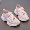 Girls Summer Sport Sandals Closed Toe Beach Shoes Princess Mesh Breathable Anti Slip
