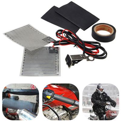 Motorcycle Heated Grips Handlebar Heater Hand Pads Warmer for Motor Bike 12V New