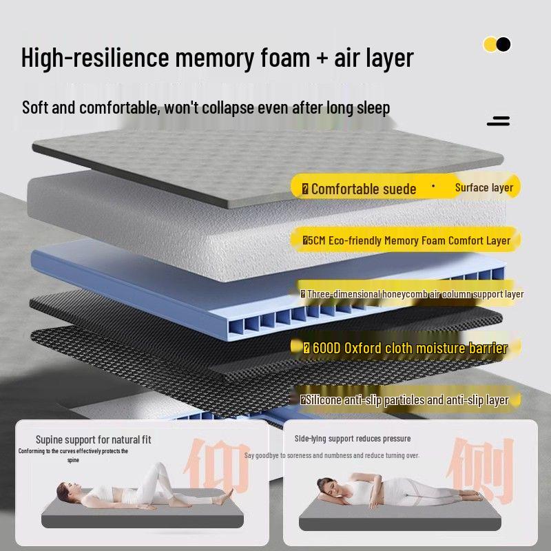 Toyota Corolla/RAV4 Trunk Air Mattress: Inflatable Sleeping Pad for Rear Seat Camping