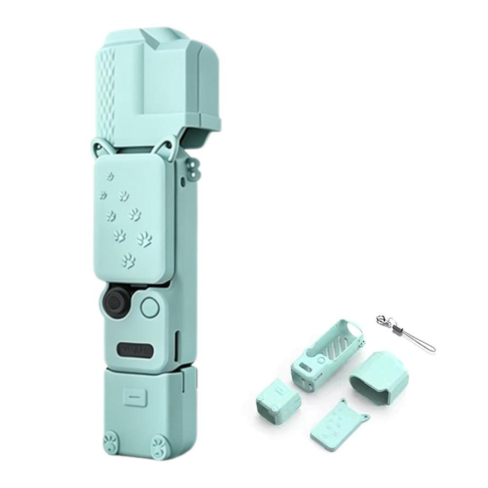For DJI Osmo Pocket4 Protective Case Body Cover Screen Cover Anti Drop Silicone Special Protective Cover