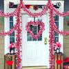 DIY Heart Tinsel Garland 5M Hanging Decor Dense Valentines Garland  Indoor Outdoor