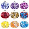 Multicolors Cheerleader Pom Poms 30cm*37cm Cheerleading Ball  Cheerleading Events