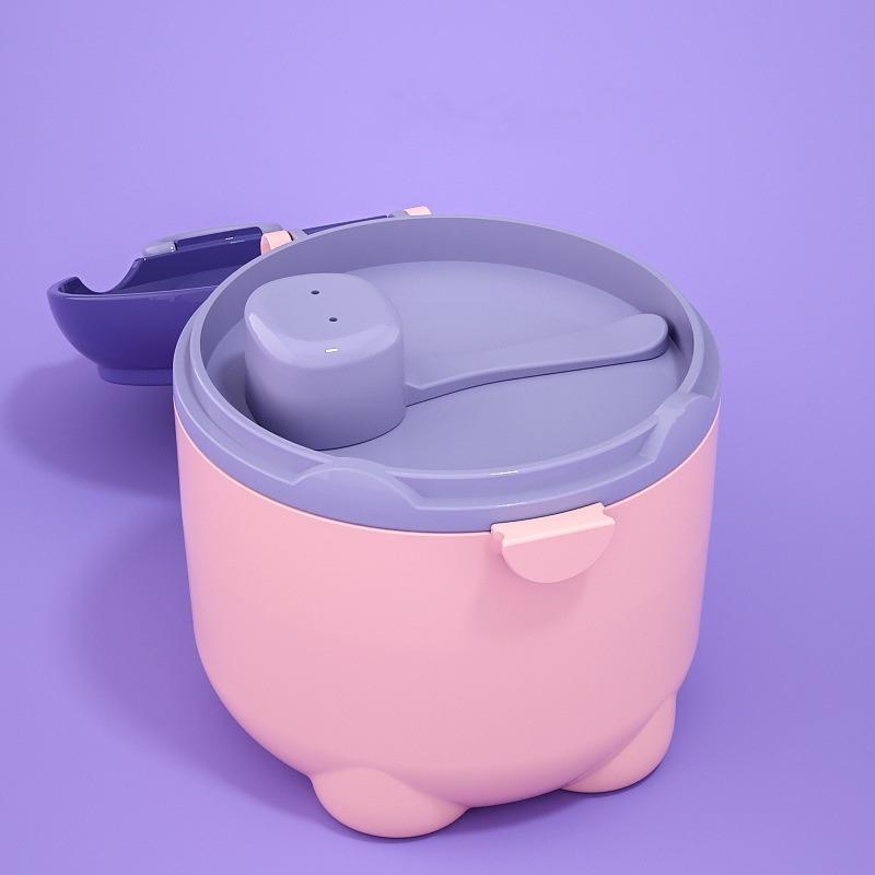 Baby Milk Powder Box Portable Out Sealed Moisture-proof Storage Tank Divided Into Boxes Household Products