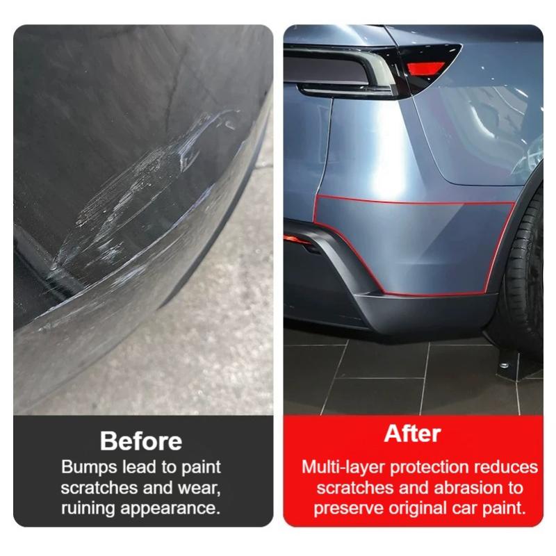 Anti-Scratch Clear Film for Tesla ModelY Juniper 6-Seater ModelYL Car Door Edges & Bumpers Paint Protection Film (PPF) ClearTPU
