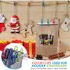 50pcs Colorful Portable Bag Sealing Clips, Clothespins, Snack Sealing Storage Clips, Metal Clamps, Kitchen Supplies