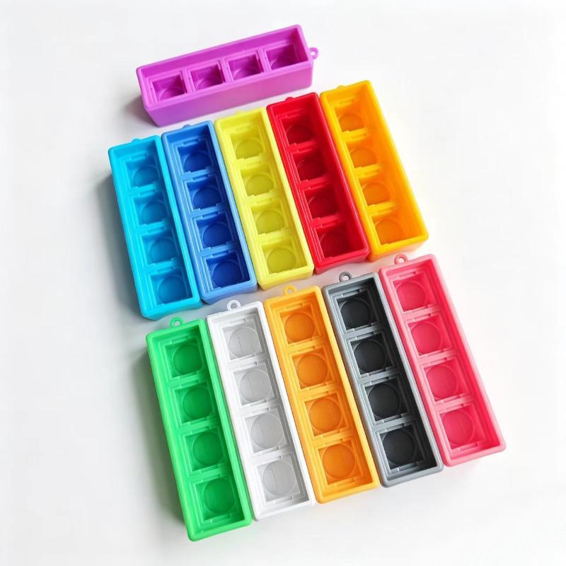 Mechanical Keyboard Keyswitch Tester Base 2/3/4-Slot Holder For Key Feel Comparison, Desk Display And Collection Use Keyboard