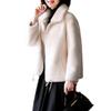 Women's Versatile Stand Collar Fleece Jacket - Thick, Warm, Casual Cardigan for Autumn/Winter 2026