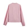 Women's Fashion Striped Layered Decorative Shirt 2025 Hot Selling