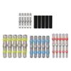 Waterproof Heat Shrink Wire Connectors Kit 50 To 800 Pcs with Solder Seal Sleeves for Marine Automotive Motorcycle Applications