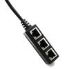 To Female Connector Extension Adapter Splitter Port Network Splitter Rj45 Adapter Ethernet Adapter
