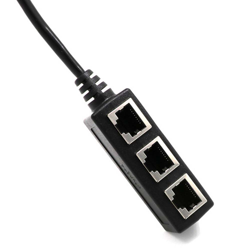 To Female Connector Extension Adapter Splitter Port Network Splitter Rj45 Adapter Ethernet Adapter