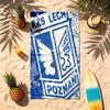 KKS Lech Poznan (5) Thema Strandtuch Sandabweisend Weich Und Bequem Geeignet Für Den Pool Camping Yoga Und Tauchen Ein Reise-Essential