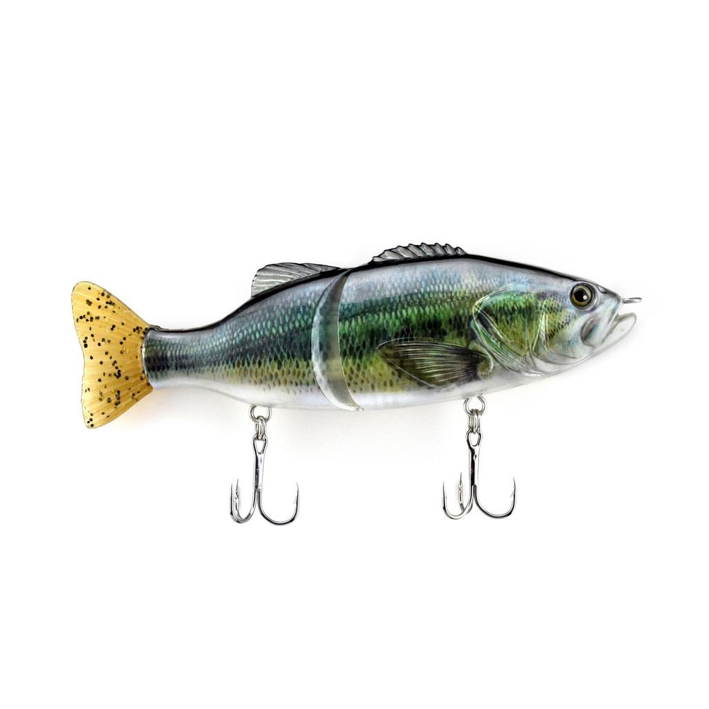 Multi Section Fish Hard Bait PVC Soft Bait S-Shape Swimming Posture Lure Road Runner ABS Plastic Fishing Lures
