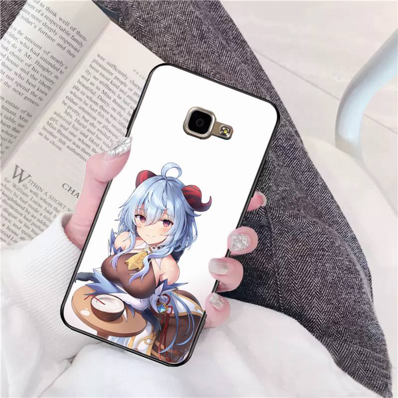 YNDFCNB Genshin Impact Phone Case for Samsung A6 A8 Plus A7 A9 A20 A20S A30 A30S A40 A50 A70