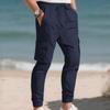 Neue Mode Overalls Sport und Freizeit personalisierter Trend Kordelzug Mehrfach-Taschen Hose Herren