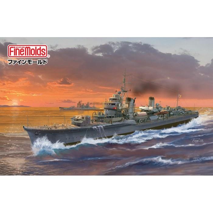 FineMolds 1/350 Ship Series Imperial Japanese Navy Destroyer Akatsuki Plastic Model Kit FW4. 33.8cm length.