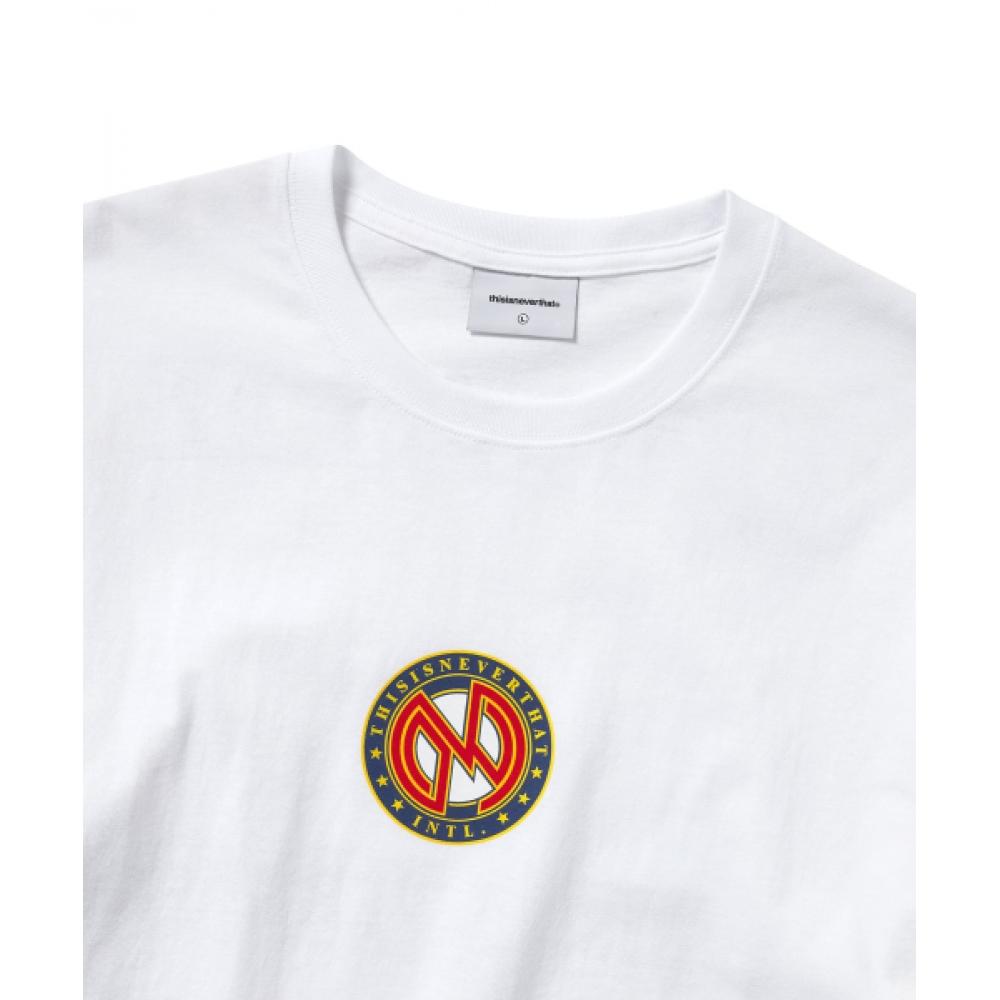 Thisisneverthat Monogramm L S T-Shirt Weiß