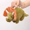 Cute Sterrholophus Green Marsh Plush Toy Doll For Children Gift And Decor Room