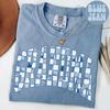 Grandma Comfort Colors Shirt, Checkered Grandma Shirt, Mothers Day Gifts, New Grandma Tshirt, Blue Checkers Tee