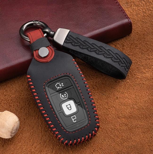 

Высококачественный чехол-брелок для ключа автомобиля для Lincoln Continental Navigator Z MKZ MKC MKX Nautilus Aviator Corsair Держатель чёрный