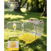 Lightweight Parrot Takeaway Cage Transparent Bird Travel Cage Hand-carry Bird Carrier  Short Trips