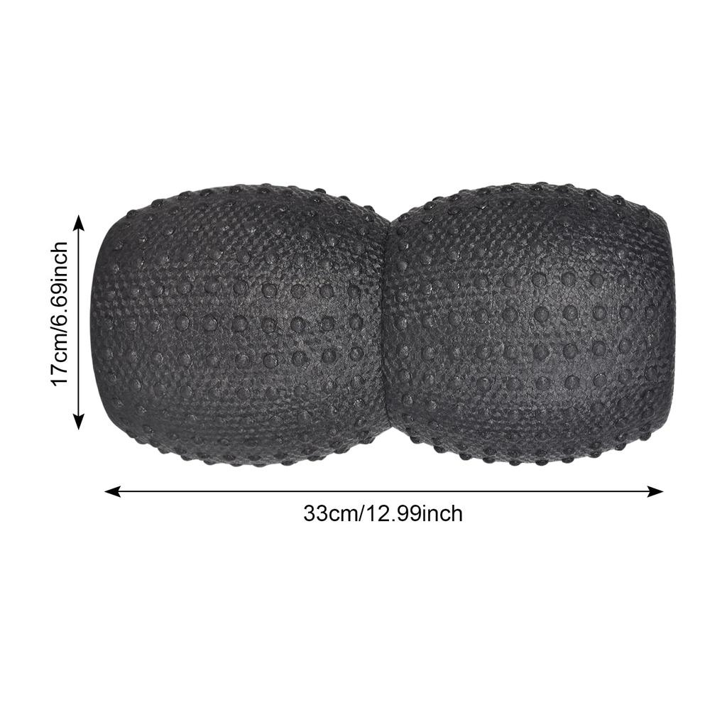 Portable and Lightweight Foam Roller X Spinal Fascia Roller with Spinal Lightweight Foam Roller for and Muscle Suitable for and (34 17cm), Cutout,