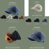 Stylish Summer Wide Brim Sun Hat For Women Adjustable Cotton Fisherman Cap