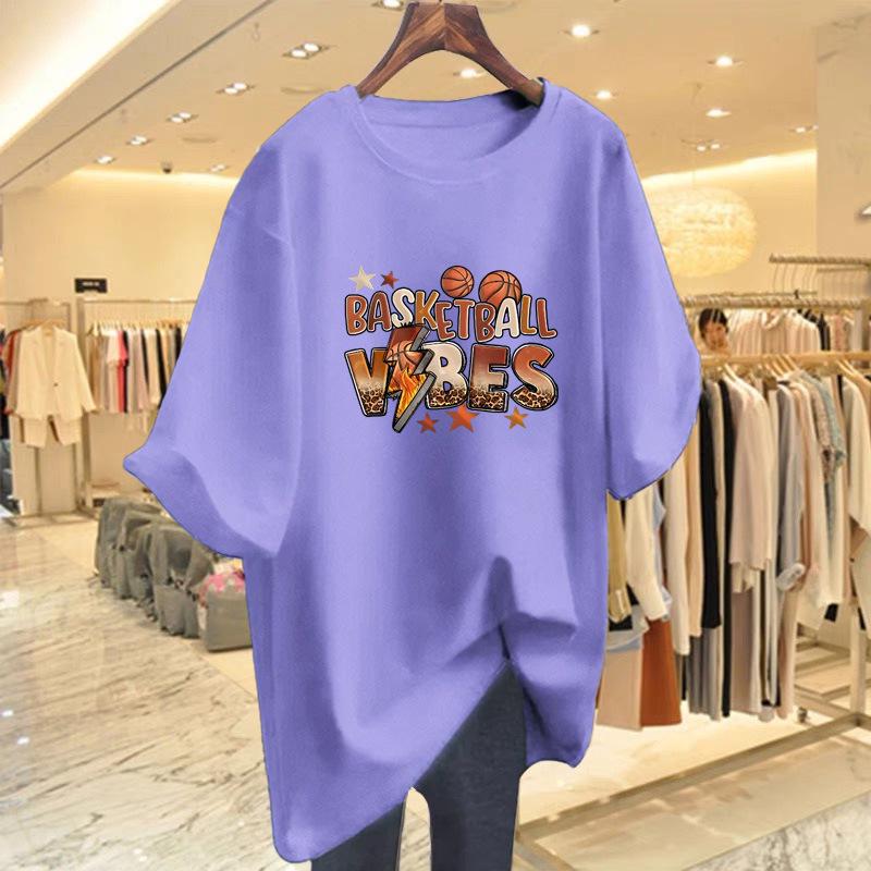 Korean Style Women's Summer Cartoon Casual Loose T-Shirt