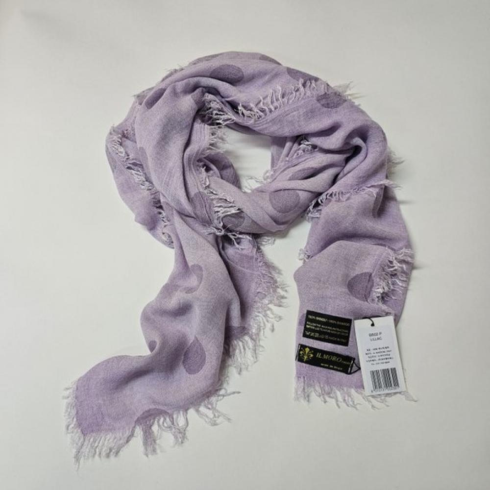 Il Moro Scarf Bamboo lIllac Single option