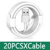 10-50PCS 2A TPE USB A Type C Fast Charging Data Cables For Samsung Galaxy S8  Xiaomi LG Mobile Phone USB-C Quick Cord 2m