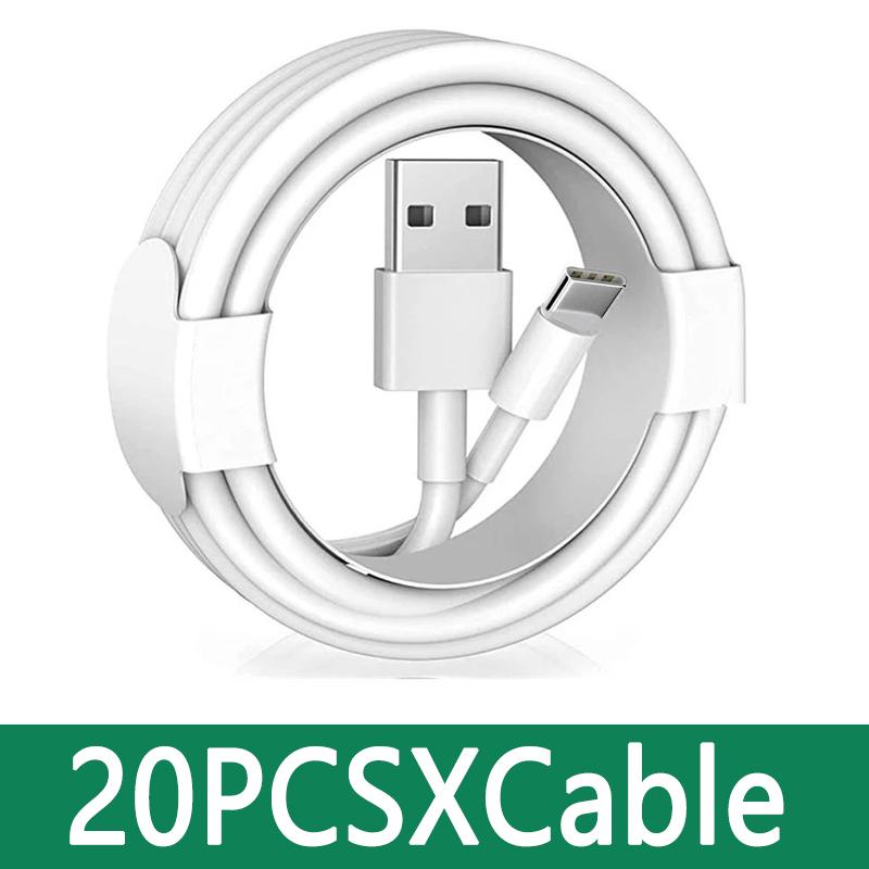 10-50PCS 2A TPE USB A Type C Fast Charging Data Cables For Samsung Galaxy S8  Xiaomi LG Mobile Phone USB-C Quick Cord 2m