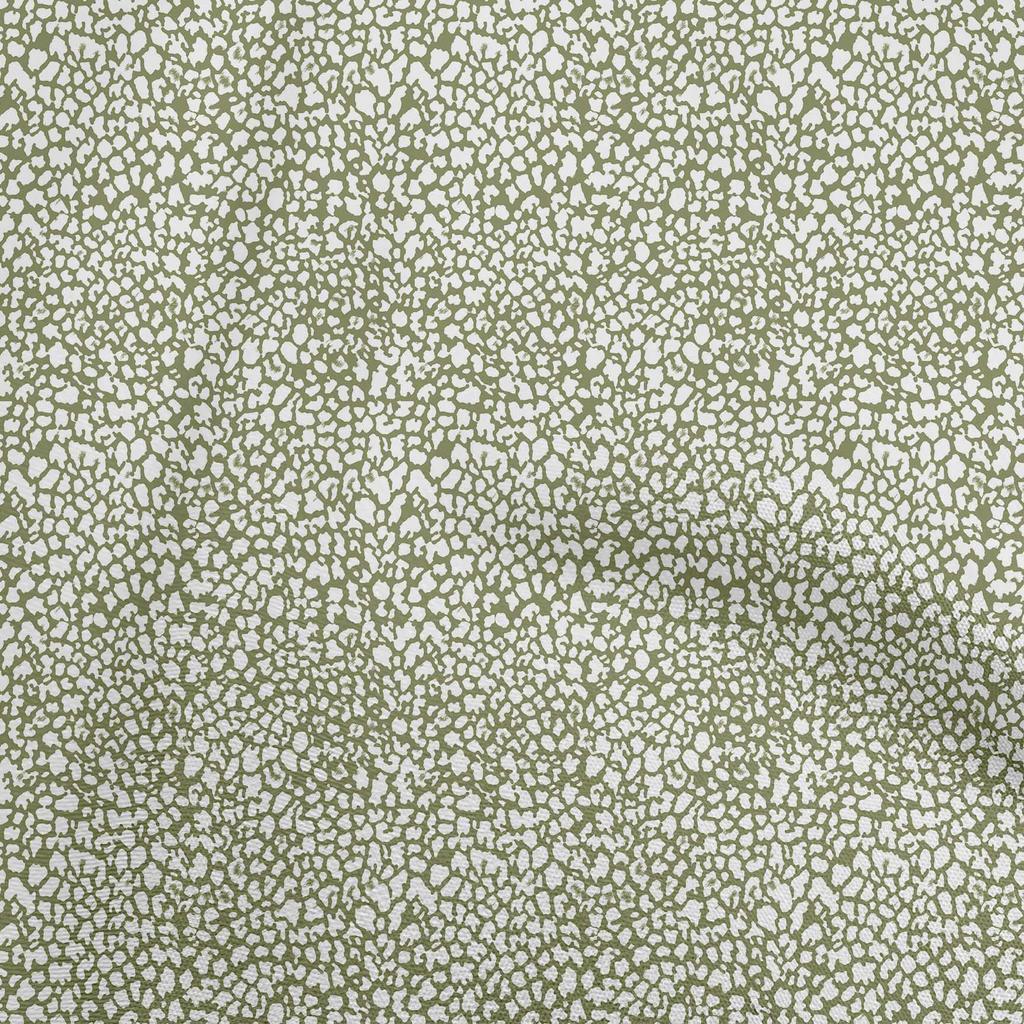 oneOone Cotton Poplin Black Fabric Animal Skin Dress Material Fabric Print Fabric By The Yard 42 Inch