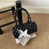 Japanese And Korean Polka Dot Handbags For Women, Cute, Foreign Style, Versatile Pillow Bag, Girly Style, Fashionable Shoulder Crossbody Bag