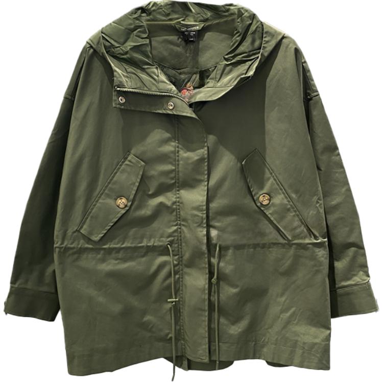 New Balance Trench Coat Women s Army Green AWJ31363-DON L
