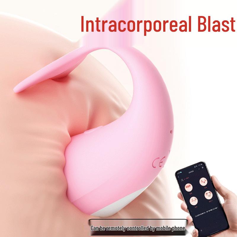 Deba Whispering Whale Tragbarer Vibrator - Lustvoller, Leiser und Flirtender Weiblicher Begleiter