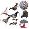 1pcs Simulation Foam Pigeon Lifelike Dove Model Artificial Birds Imitation Animal Pigeon Photography Props Party Home Decor