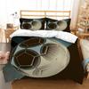 Hot Sell Fashion 3D Creative Bedding Suit Football Quilt Cover Luxury Bed Set Soccerl Home Bedroom Bed Decor Microfiber Soft Duvet Cover
