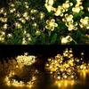 Stringa di lampada solare Lampada a LED Lampada decorativa Stringa di lampada impermeabile per esterno
