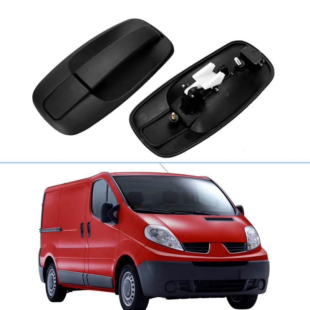 Black Rear Interior Door Handle Left Right Universal Fit for Renault Trafic 2001 2008
