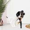 Tanzfiguren für Hochzeitskuchen-Dekoration Miniatur Brautpaar-Set